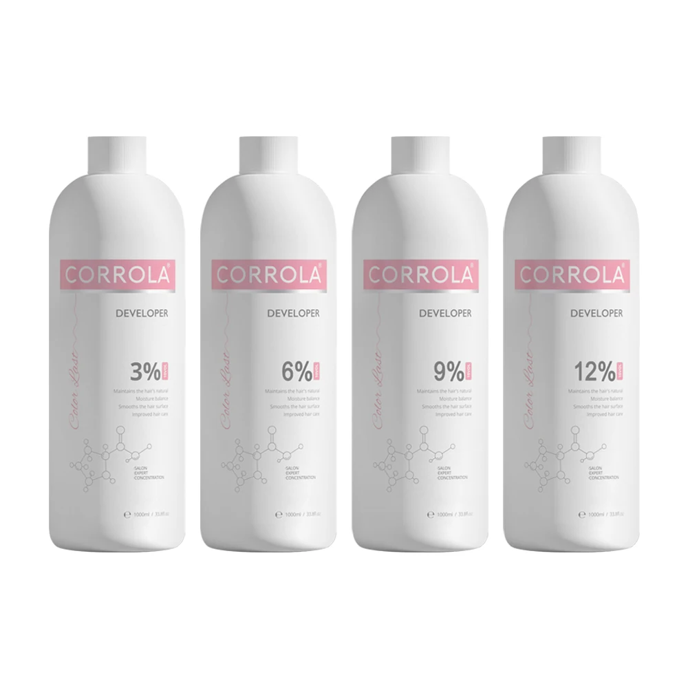 Salon Use Developer Hair Bleaching Color Oxygen Cream Ammonia Free Permanent Professional Hair Peroxide