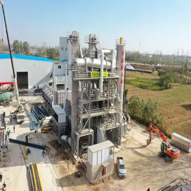 
Hot Modified Asphalt Batch mixing Plant Supplier 