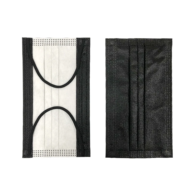 High quality 45g+25g+25g PPE 3 Ply Protective Dust Free Disposable Face mask