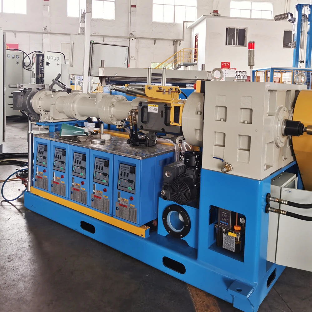 epdm co-rubber extrusion microwave vulcanization line rubber machine
