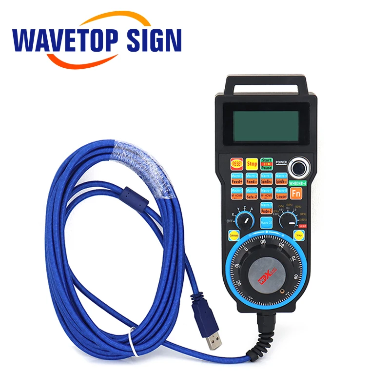  Wavetopsign XHC LHB04B 4 оси Mach3 проводной MPG кулон руль числового программного управления для ЧПУ маршрут гравировальный