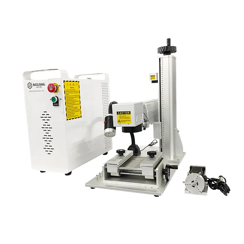 2D 20W 30W 50W 60W 80W 100W Raycus JPT fiber laser marking machine for jewelry industry