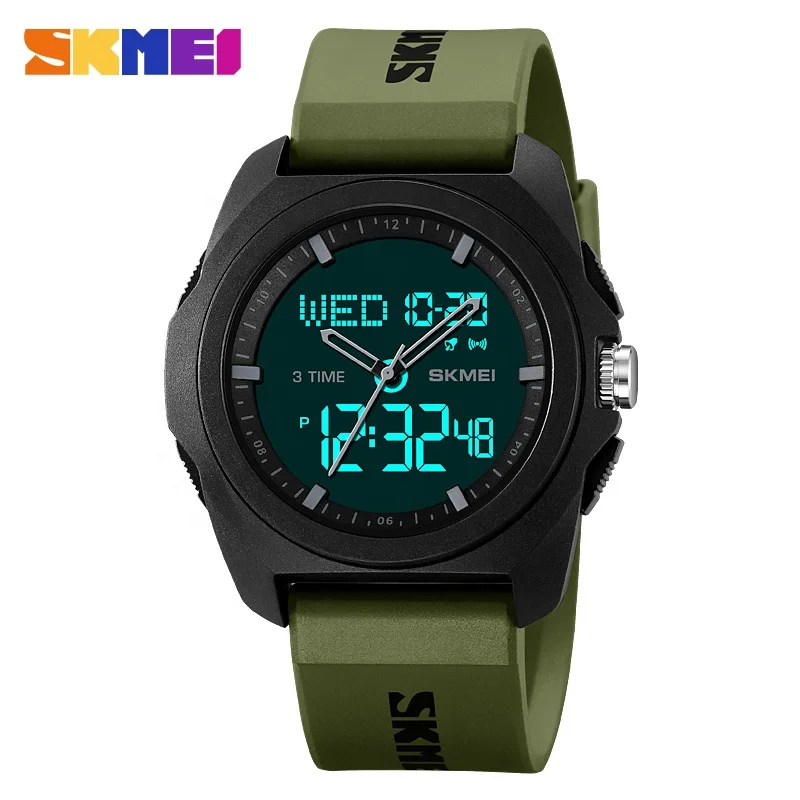 SKMEI 2199 Reloj Водонепроницаемые многофункциональные наручные часы с хронографом спортивные несколько часовых поясов оптовая продажа цифровых часов