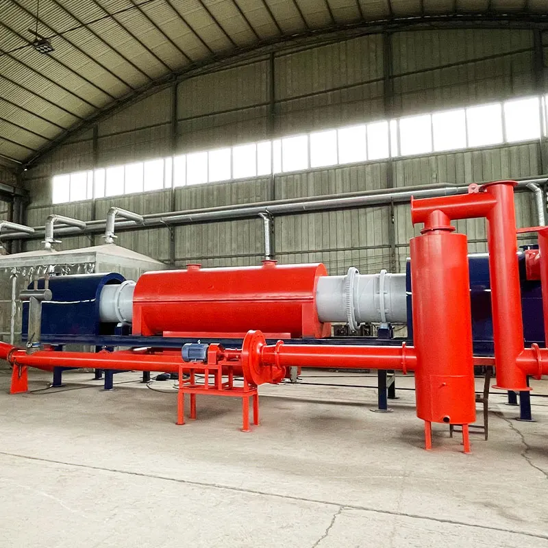 Commerical Industrial Activation Kiln Continuous Sawdust Coal Carbonization Furnace