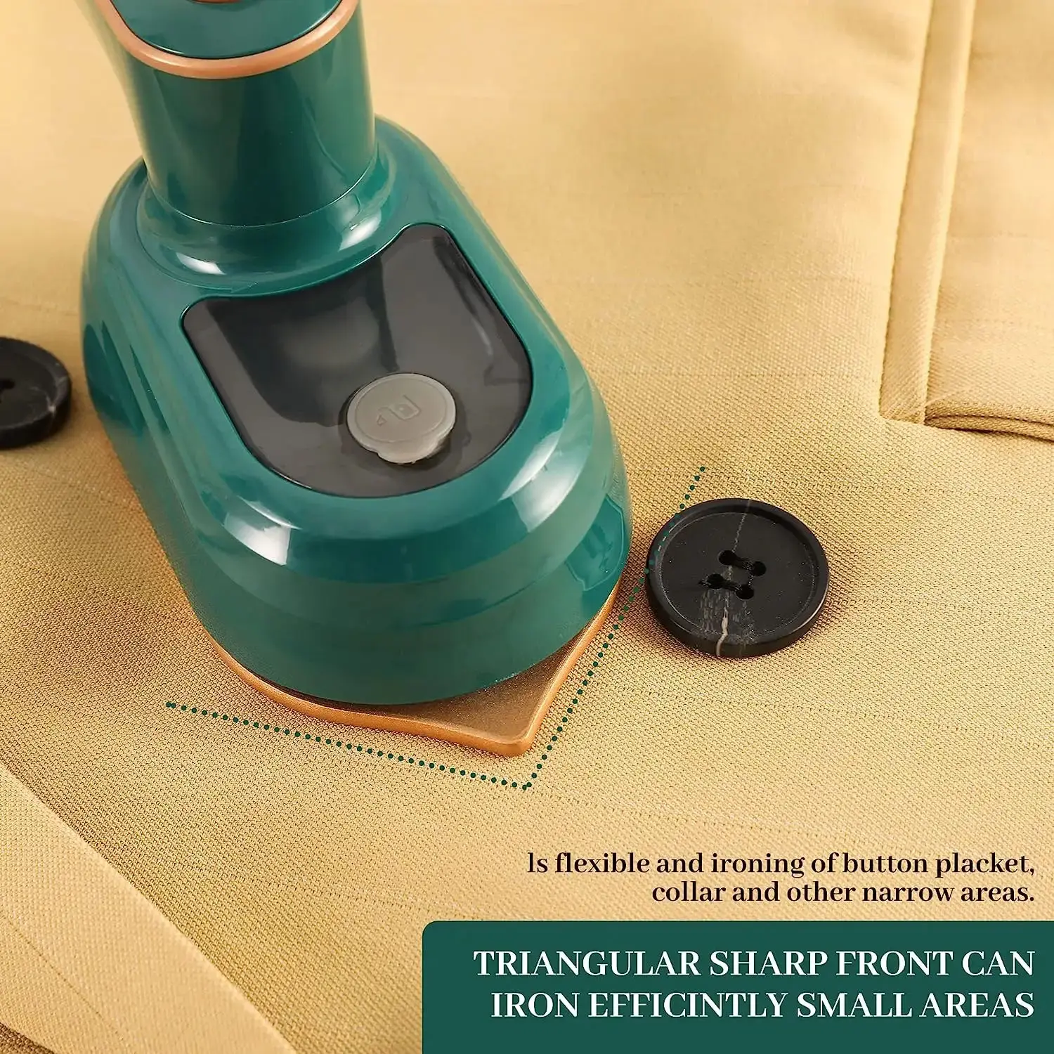 Portable Steam Iron Mini Wet Dry Ironing Machine Professional Household Fast Heating Wired Small Electric Irons