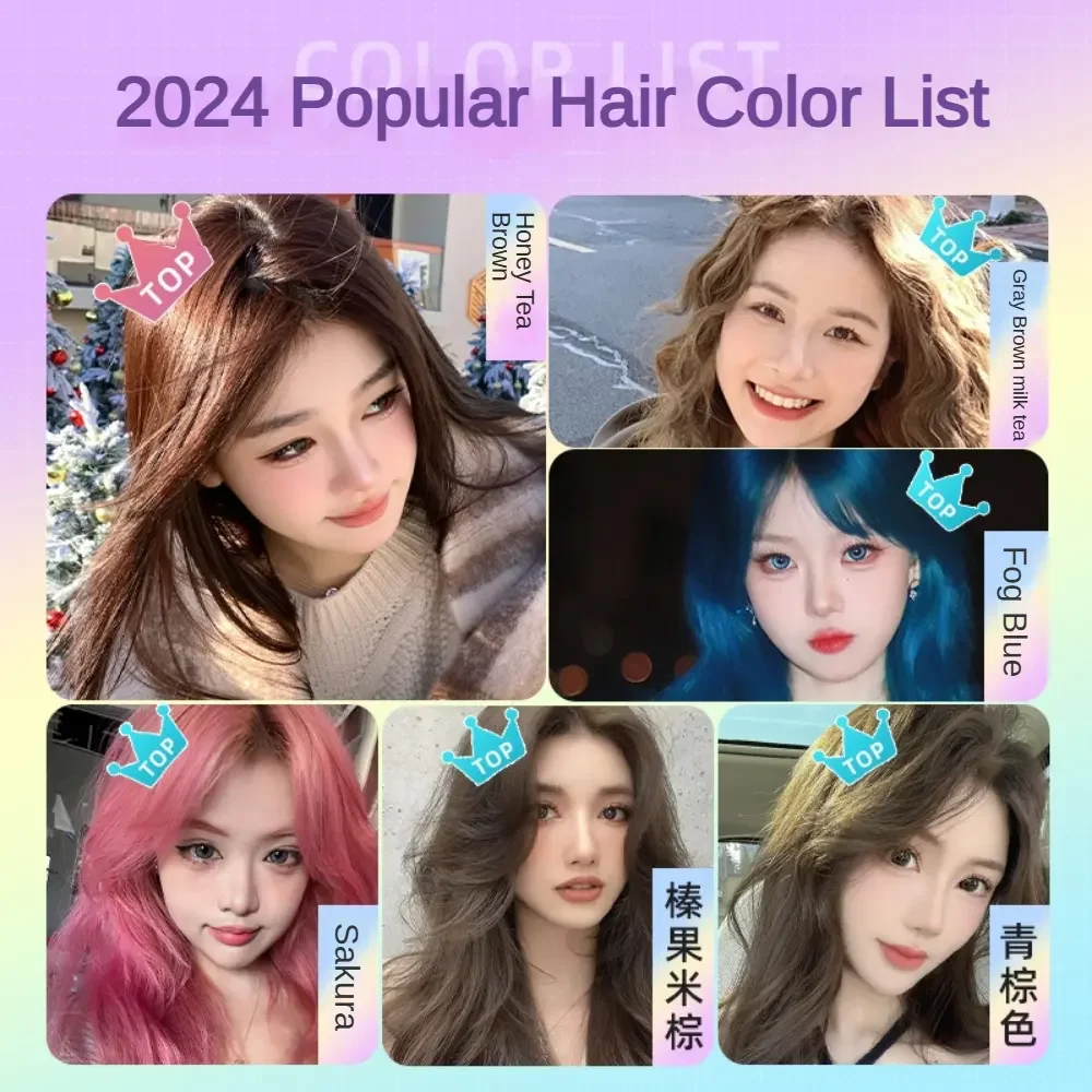 Chinese manufacturer wholesale blue Silver professional color dye human hair wig shiny semi-permanent dye cream hair color