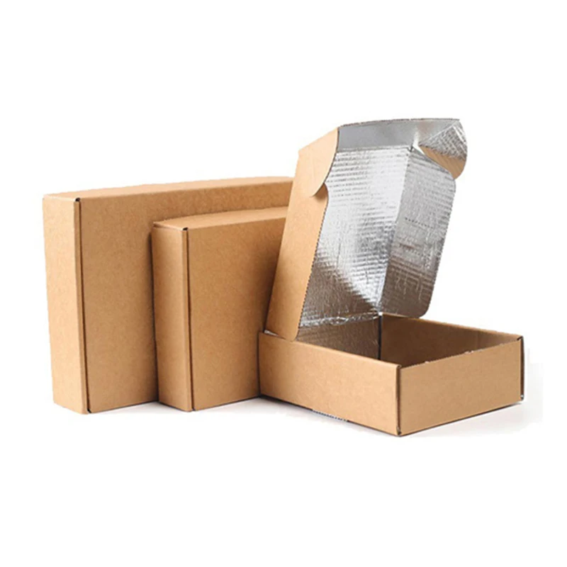 Cold Chain Shipping Packaging Box for Transporting Frozen Food Insulated Shipping Boxes for Food with Insulation