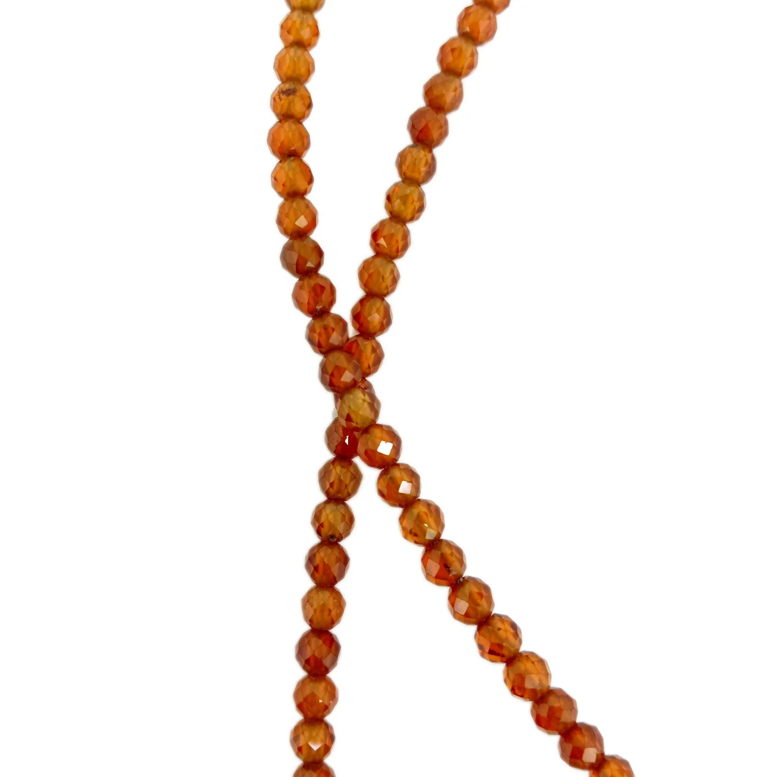 Natural Turquoise and Orange Mandarin Garnet 925 Sterling Silver Necklace  Gift for Woman