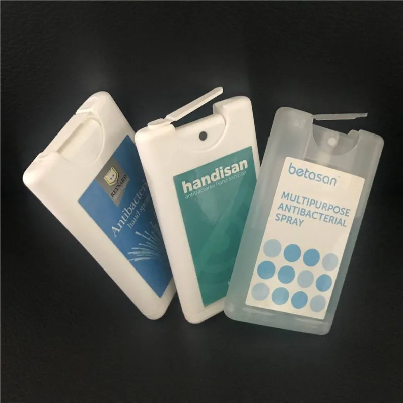 
OEM 15ML plastic credit card spray bottle 