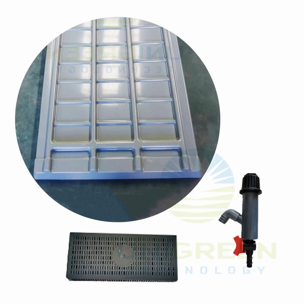 ABS Plastic Grow Trays 4x8 Greenhouse Planting Ebb And Flow ABS Plastic Grow Trays 4x8 Flood Tray For Agricultural Microgreens