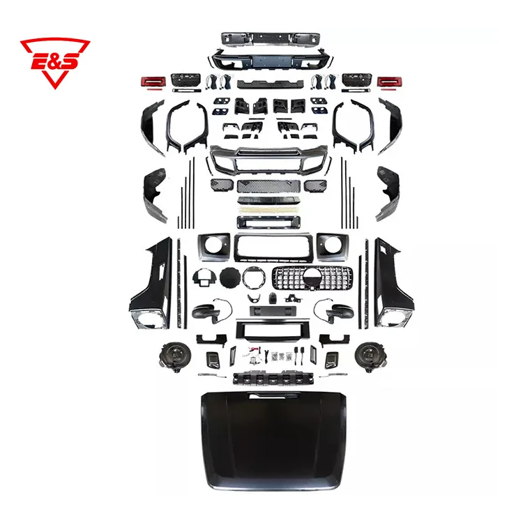 For Mercedes Benz G Class W463 Upgrade W464 2019 G63 Body Kit G500 G350 Bumper Bodykit Car Bumpers