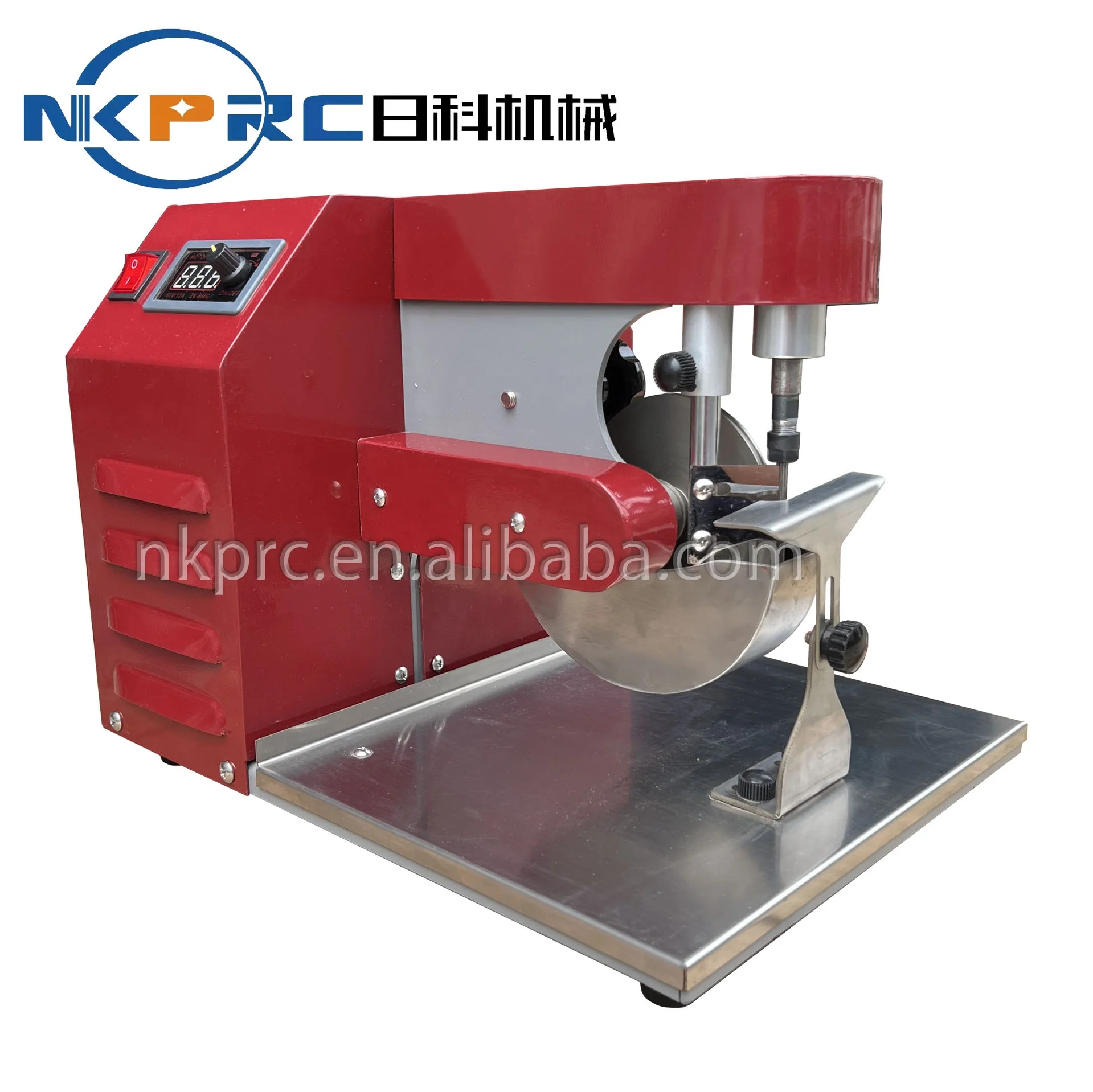 NKPRC RK-141E Single Side Leather Belt And Bag Oil Edge Painting Machine