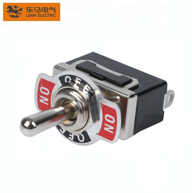 Lema LT1131A Solder Terminal 3 way toggle switch (on) off on toggle switch auto reset
