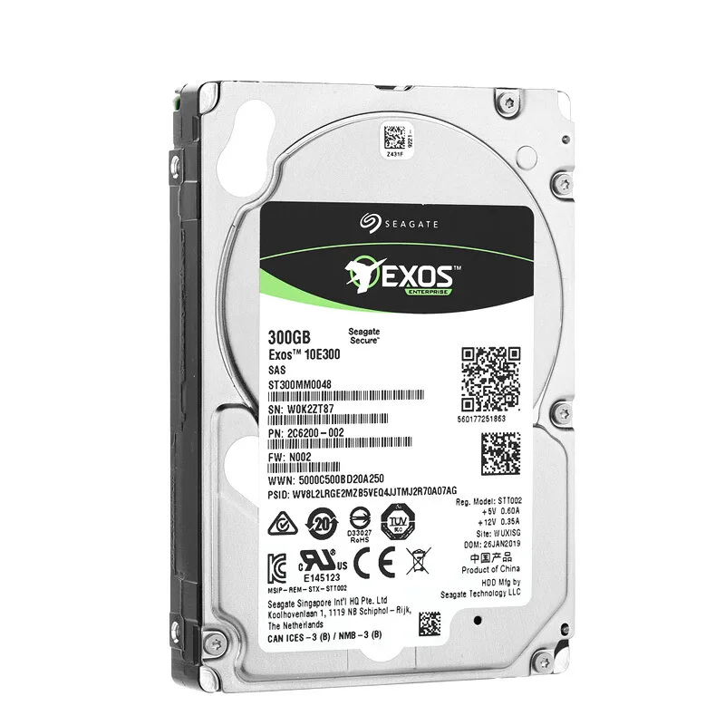 sea gate  300GB Enterprise Hard Drive HDD original brand new 128MB 10000RPM SAS  ST300MM0048 2.5inch