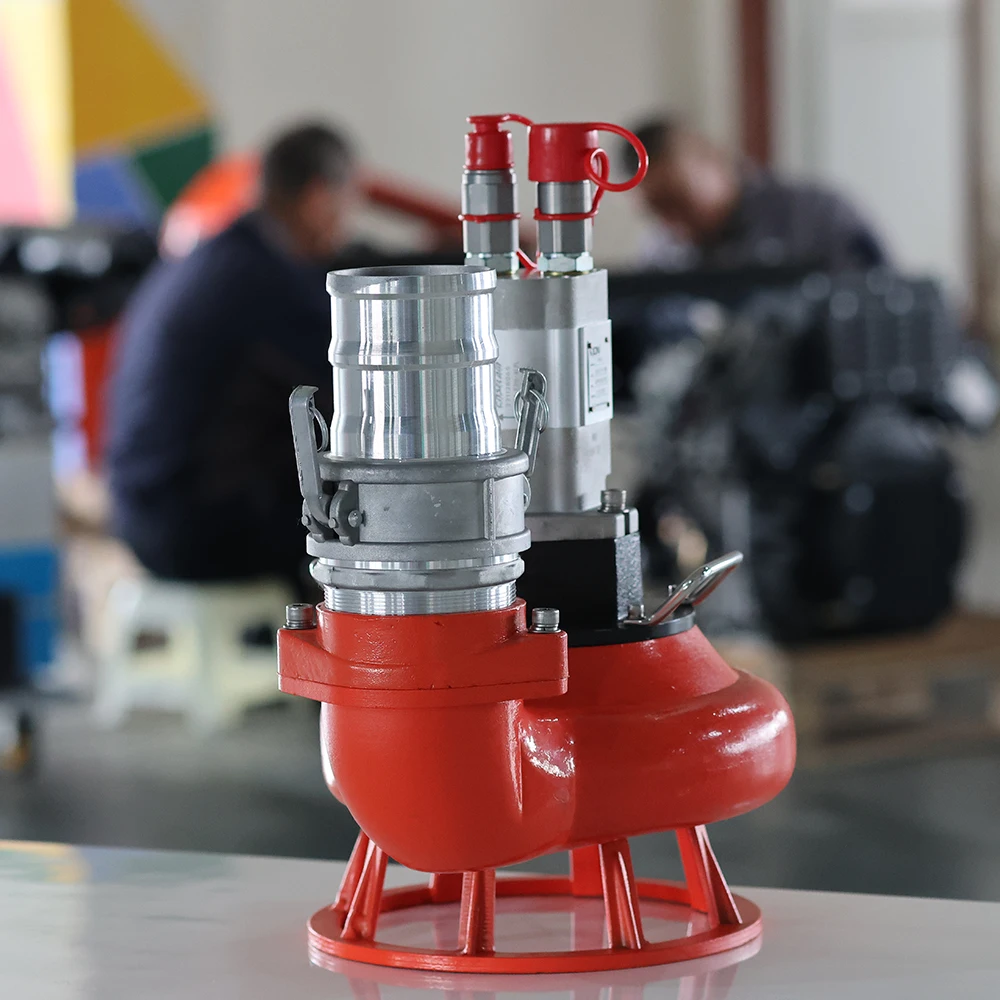 3 Inch High Head Portable Hydraulic Driven Submersible Slurry Pump