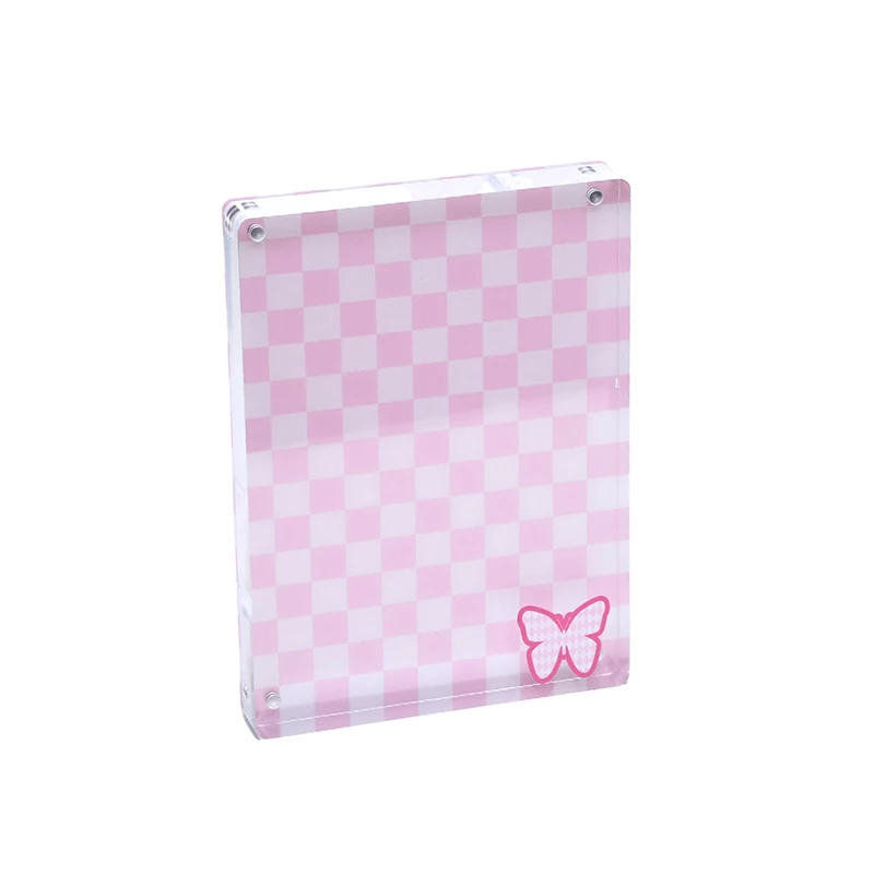 Premium Acrylic Photo Frame Magnetic Picture Frames Clear with printing Display Clear Magnet Acrylic Photo Frames