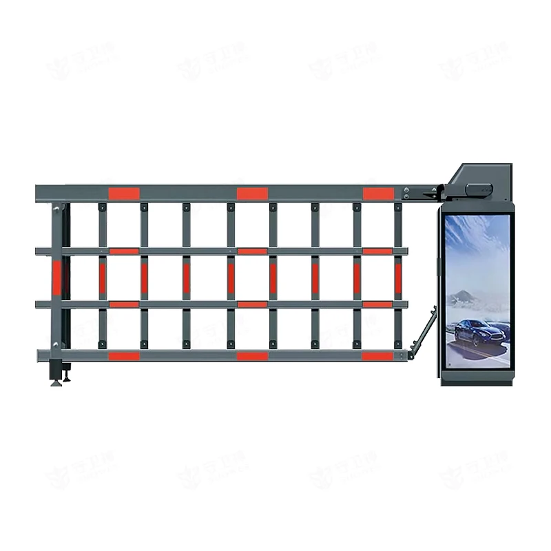 electric parking advertising boom barrier dc motor barrier gate