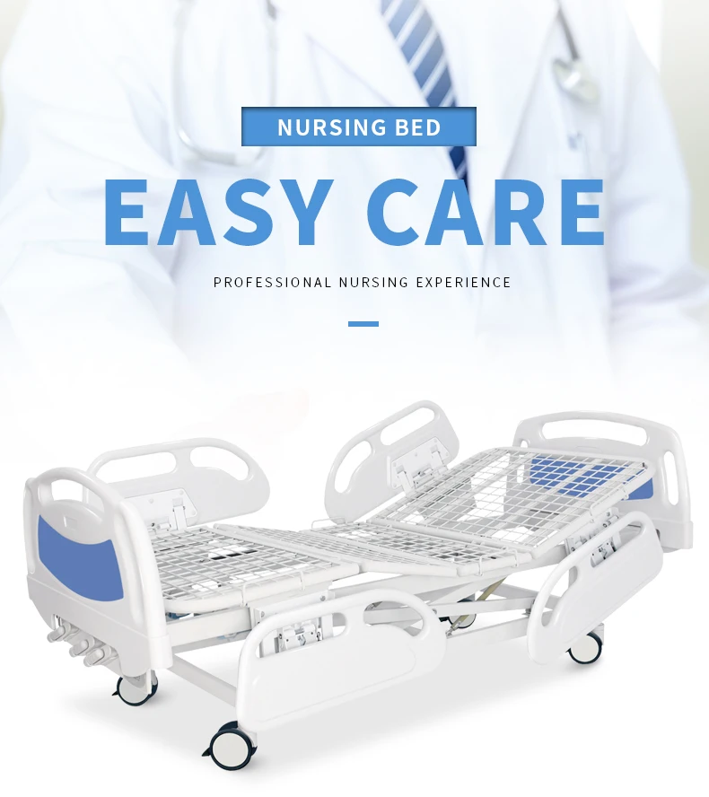 
medical manual 3 functions hospital bed 
