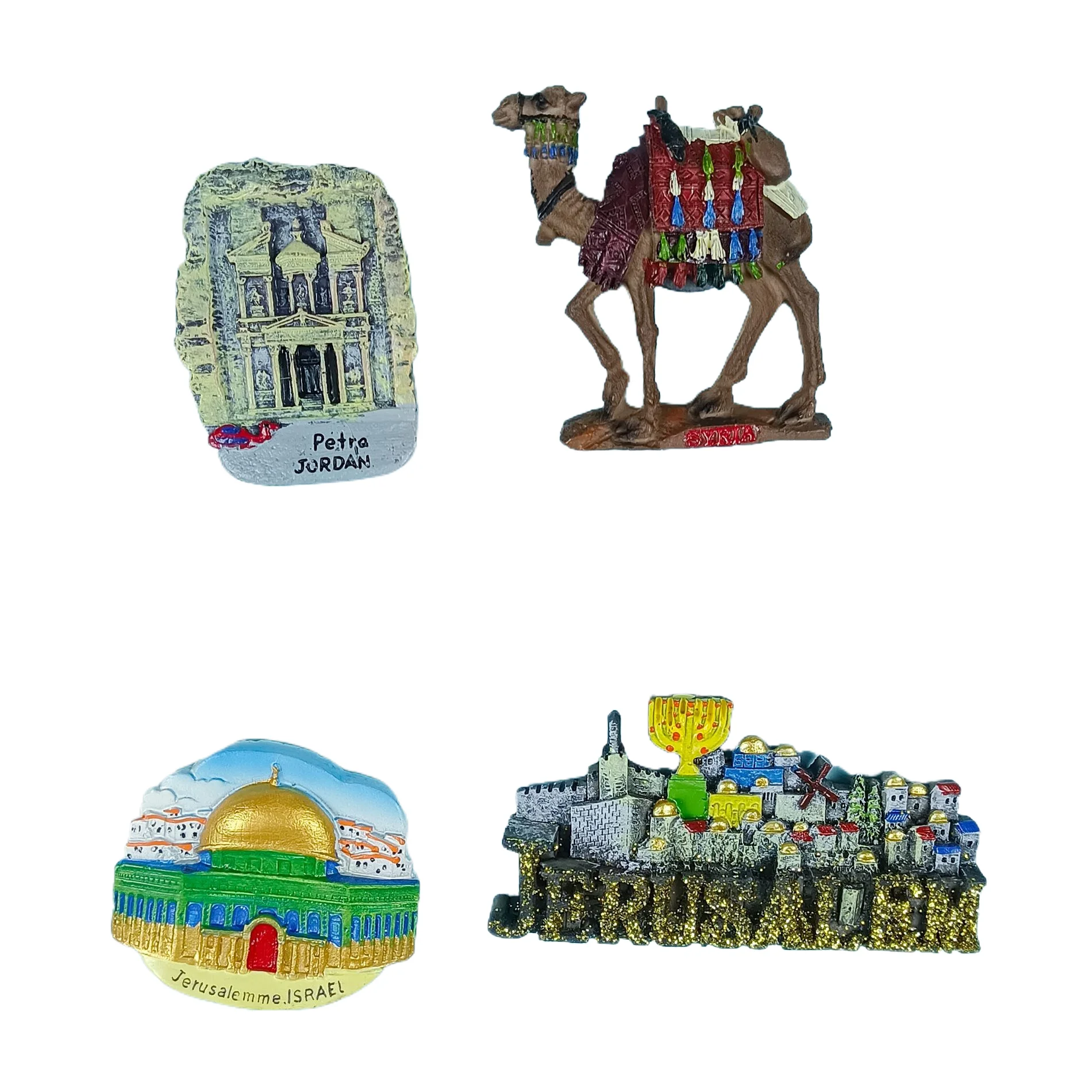 Jordan Syrian Jerusalem стикер на холодильник туристический ручной работы трехмерный