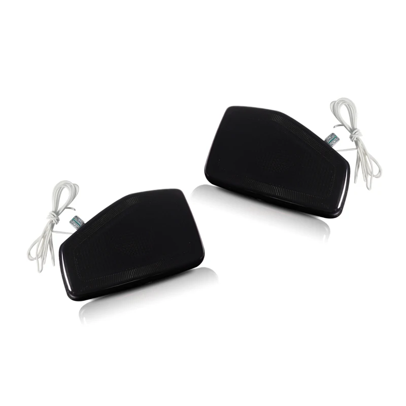 
Amber/white LED Front Side Marker Light For 09-10 Hummer H3T Models Turn Signals/Driving Lights,Replace OEM Sidemarker Lamp 