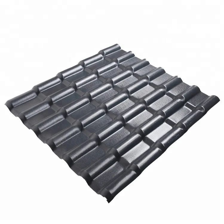 3mm Thick Plastic Sheet ASA Dachziegel Anti Static Plastic Tile Sheet Cheap Heat Insulation Material Cool Roof Tile