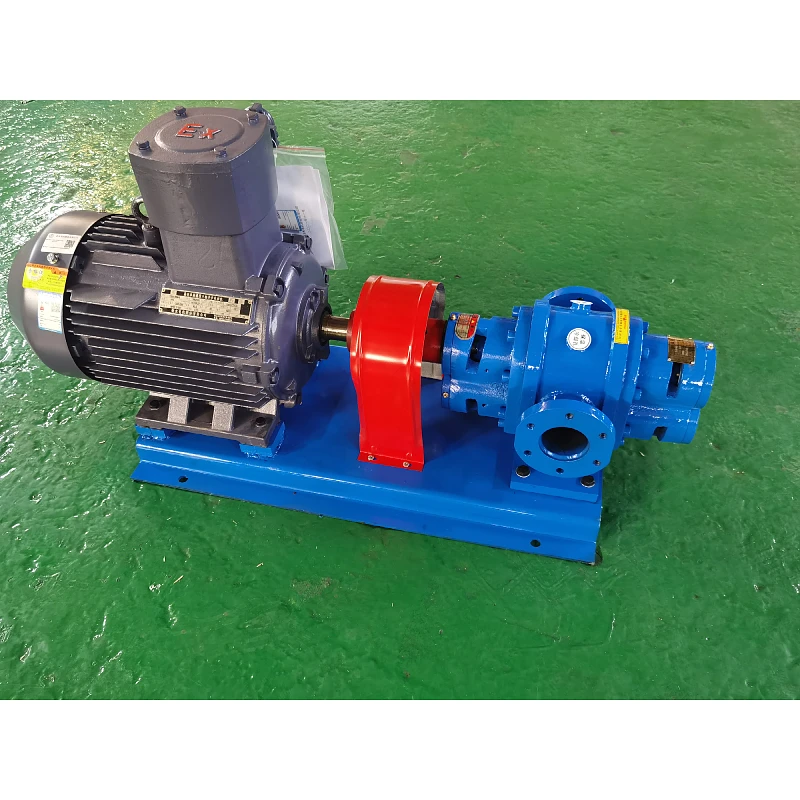 Cast steel asphalt insulation pump heat transfer oil heating high temperature external lubrication gear oil pump