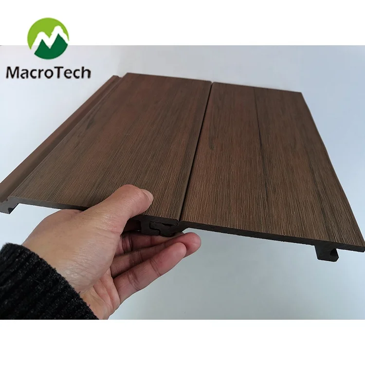 Cheap Easy install wood plastic composite WPC flower wall Cladding paneling
