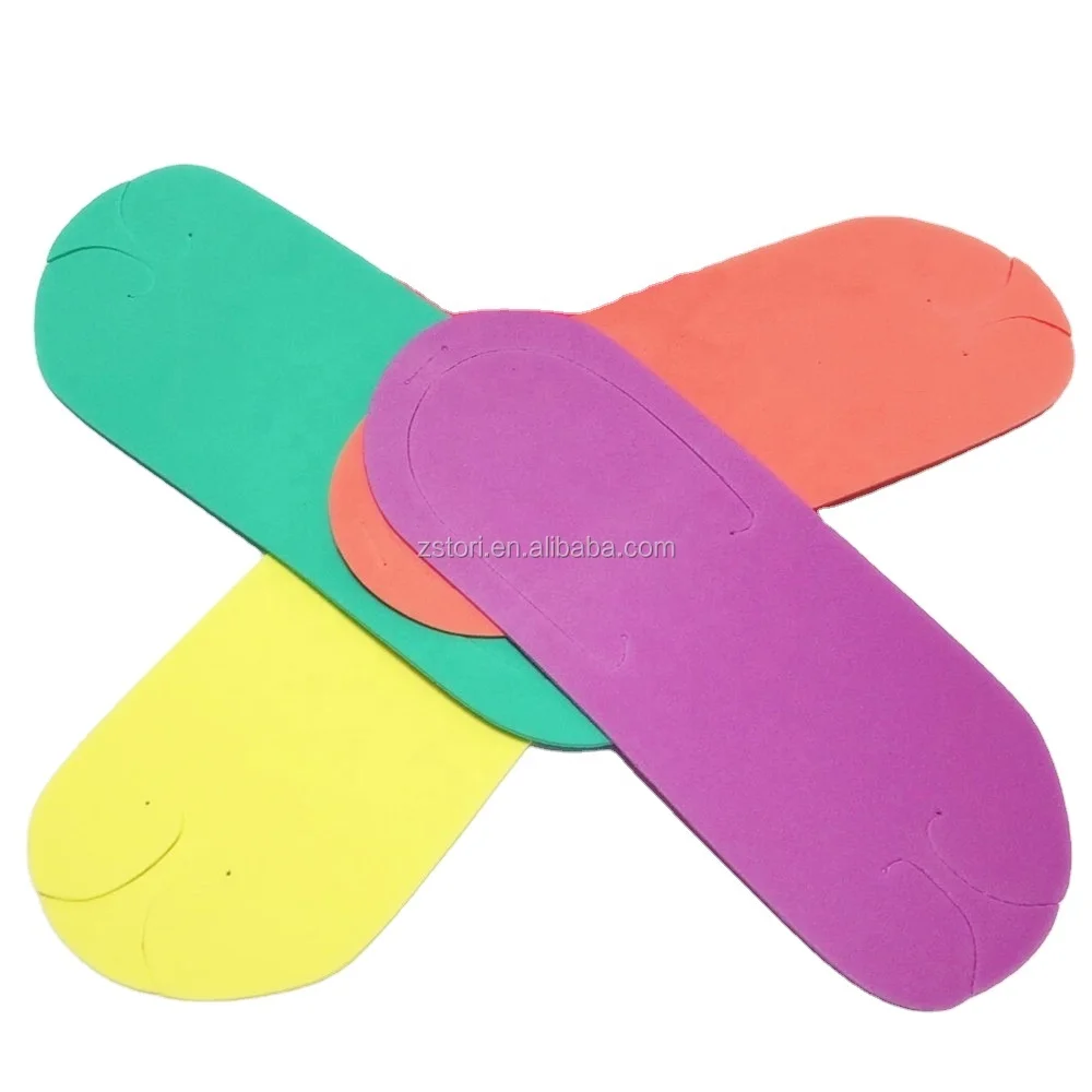 Wholesale colorful disposable EVA foam pedicure slipper nail beauty slippers
