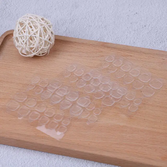 5 Stars Supplier Breathable Jelly Double Sided Nail Tape Stickers for False Nail Tips