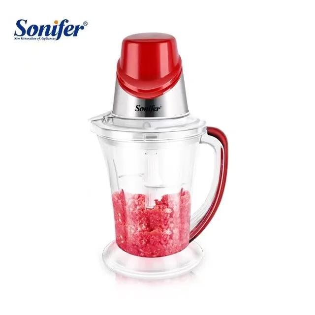 Sonifer SF-8068 promotional household 500w powerful 2l multifunctional egg onion vegetable meat chopper electric