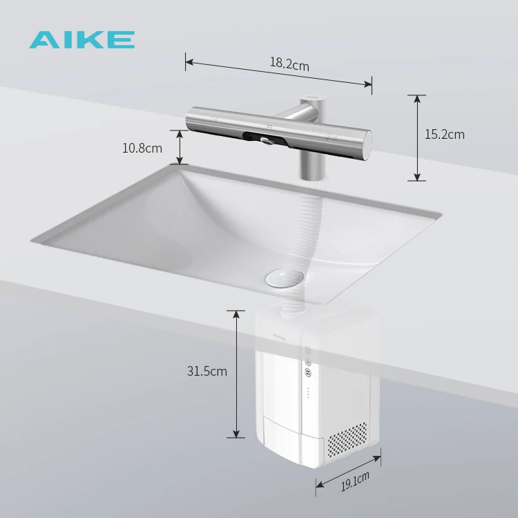 Ручная сушилка из нержавеющей стали с HEPA-фильтром AK7120