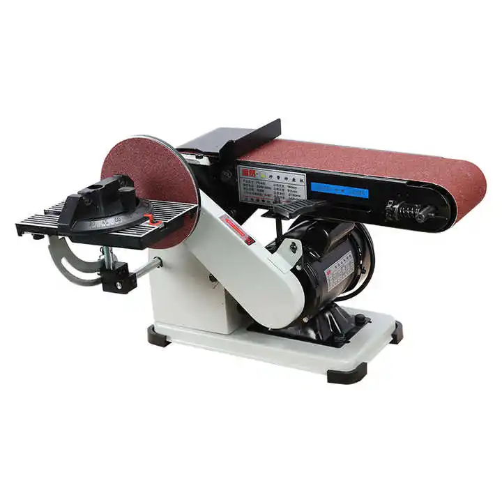 CE 2024 New Hot Sale FuSai 6 Inch FS-450 Electric Belt Disc Sander Wood Working Machine Belt Sander Machine Sander Machine