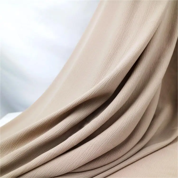 Cozy 95% Polyester 5% Spandex Cloth Plain Woven Charmeuse Satin Fabric