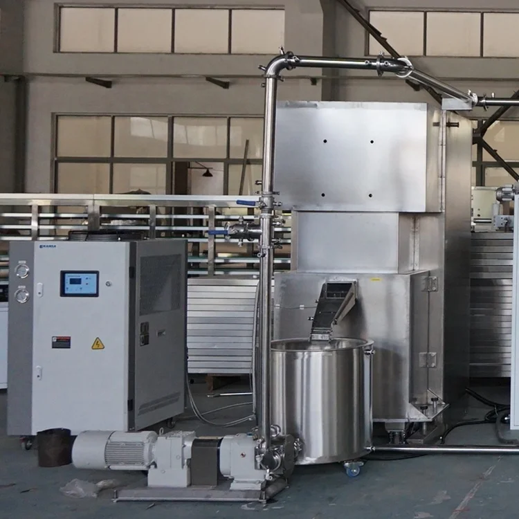 big capacity chocolate refining machinery chocolate tempering plant