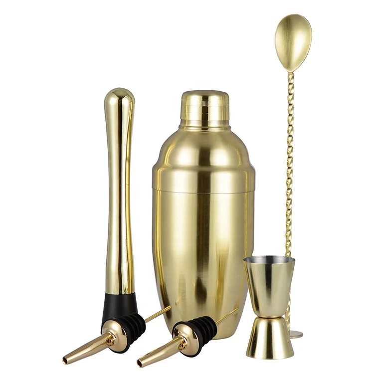 
DX factory high quality bar tool set gift box set bar shaker cocktail bar set 