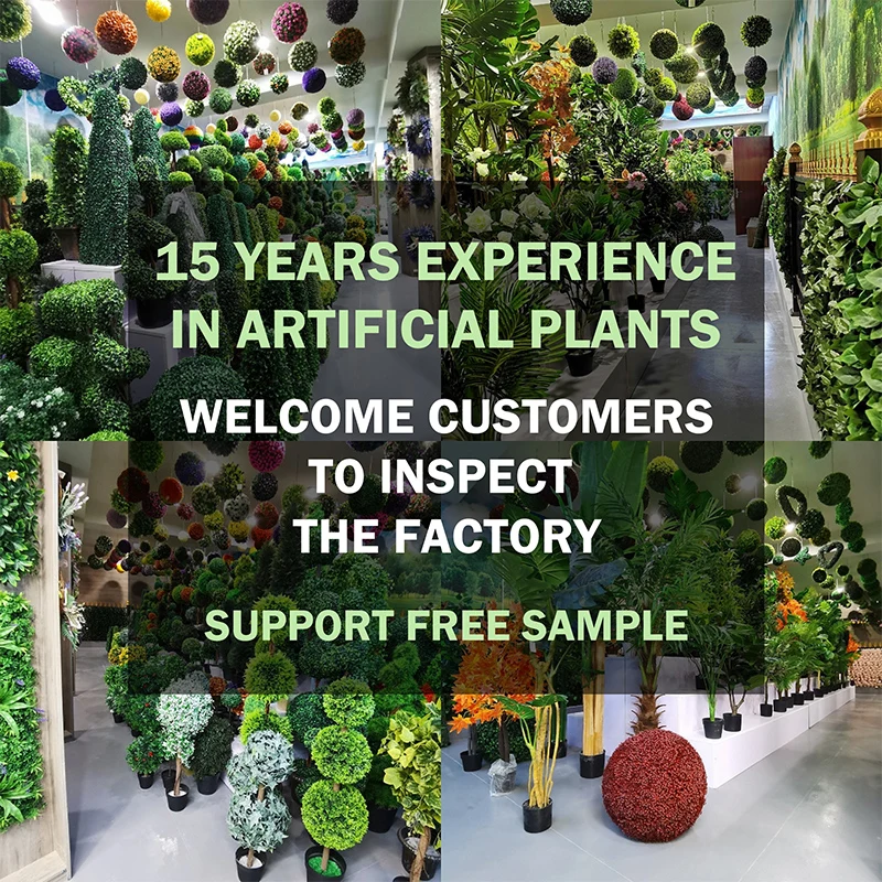 Pq24 Garden Event Supplies Green Boxwood Hedge Artificial Wall Faux Plants Grass Panels for Wall Decor