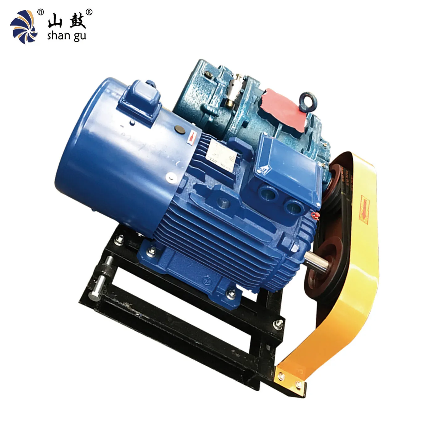 Three Lobes Industrial RSR-100 Air Supply Pneumatic Conveying Sewage Treatment Air Supercharger Ammonia Gas Roots Blower