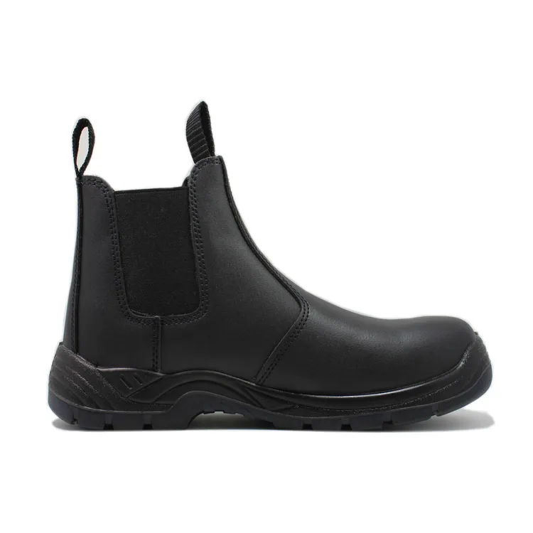 Smooth action leather comfortable and breathable Chelsea composite toe work boots