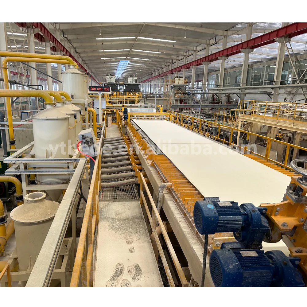 Hede Automatic Multi Functional Prefabricated House Building Material Fiber Cement Board Sheet Production Line FCB board machine