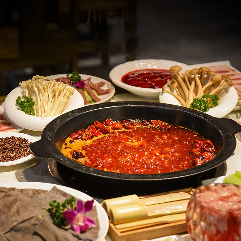 
Wholesale High Quality Handmade Old Hot Pot Condiment 280g Spicy Hotpot Condiment 