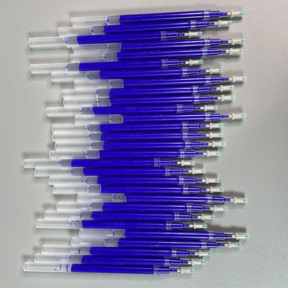 High temperature disappearing refill / invisible ink/ magic pen refill/plastic disappearing colorful ink refill