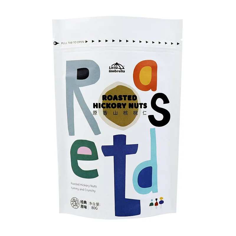 Low MOQ Laminating Plastic Bag Food Grade Snack Bag With Zipper Custom Aluminum Foil Mylar Cookies Bags Packaging With Logo