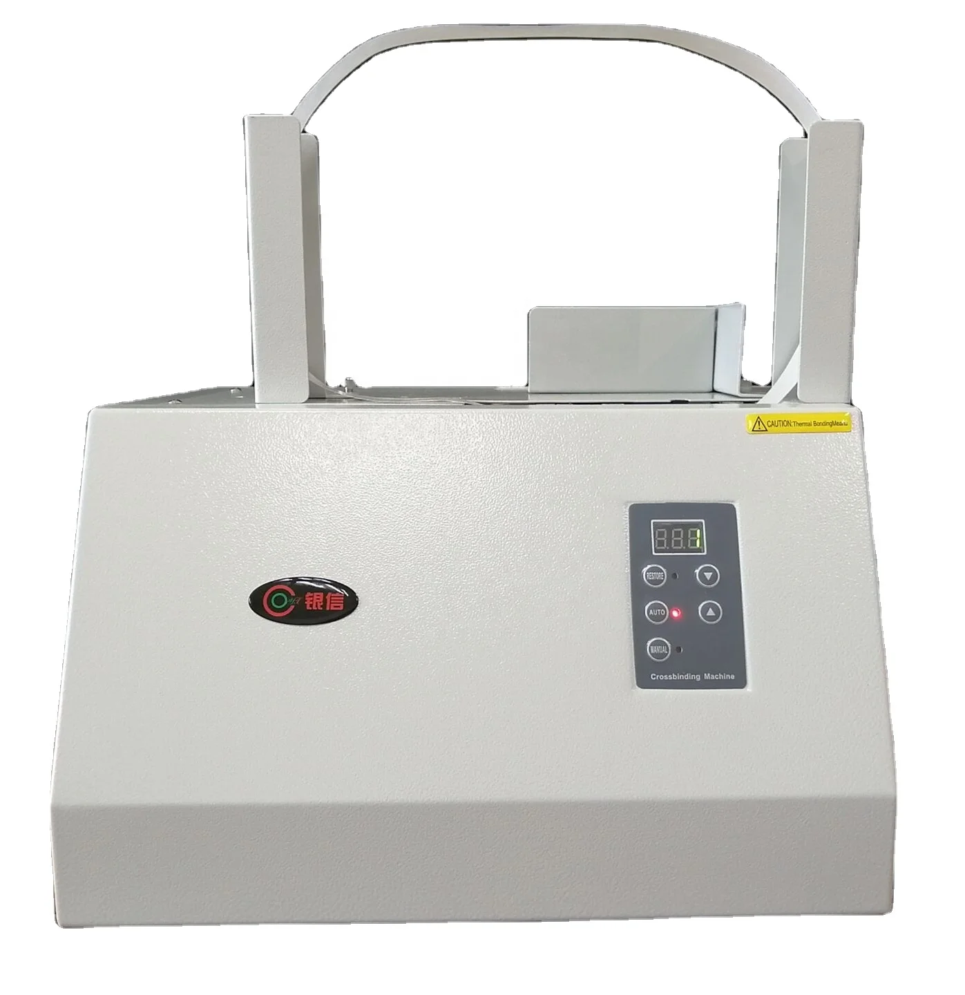 Small size portable banknotes banding machine 20/30/40mm wide tape strapping bundling machine