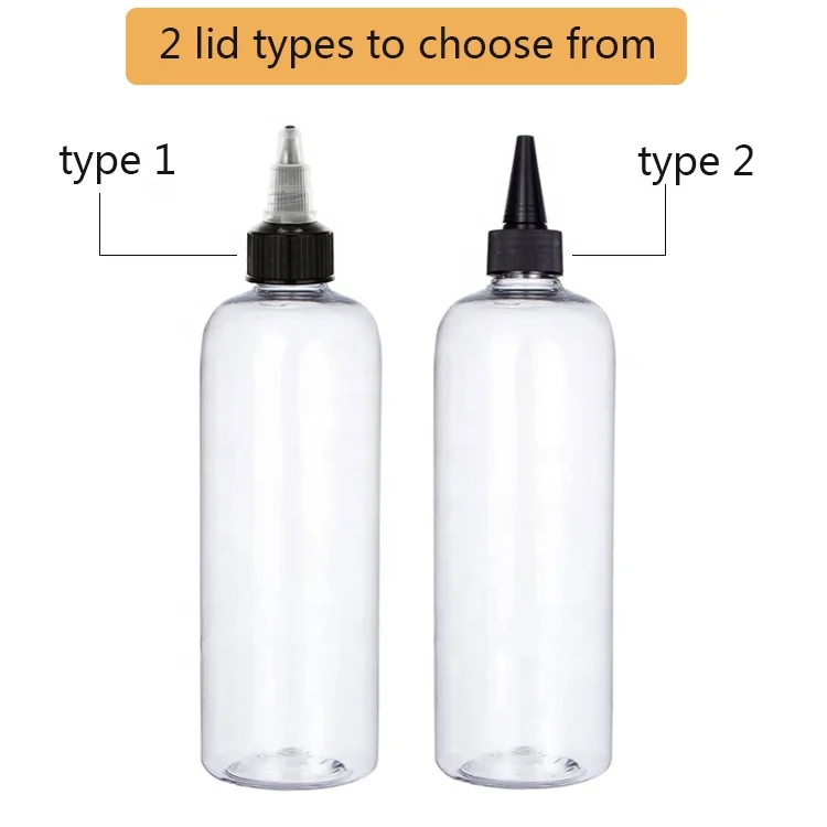 PET Dropper for Plastic Bottles 10ml 20ml 30ml 50ml 70ml 100ml 120ml 200ml PET Plastic Bottle with sharp Cap