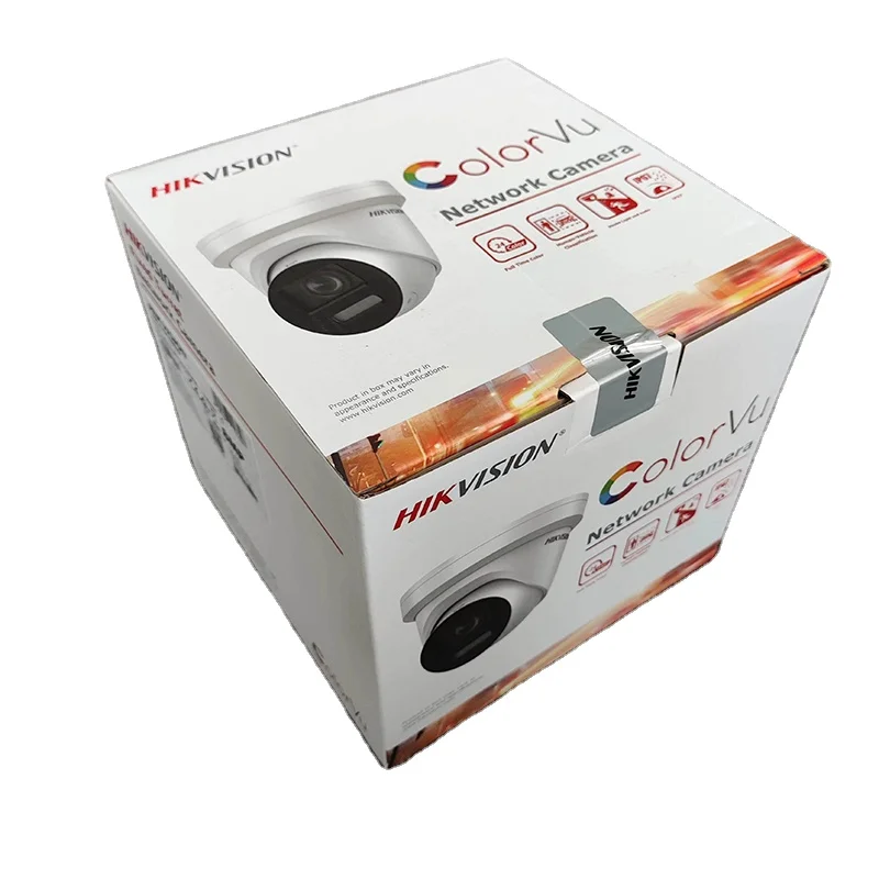 Hik DS-2CD2387G2-LSU/SL 8 MP ColorVu Strobe Light and Audible Warning Fixed Turret Network Camera