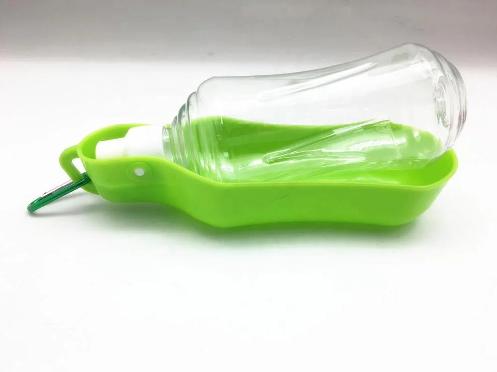 250ml 500ml eco friendly  dog outdoor Portable pet travel water bottle drink feeder
