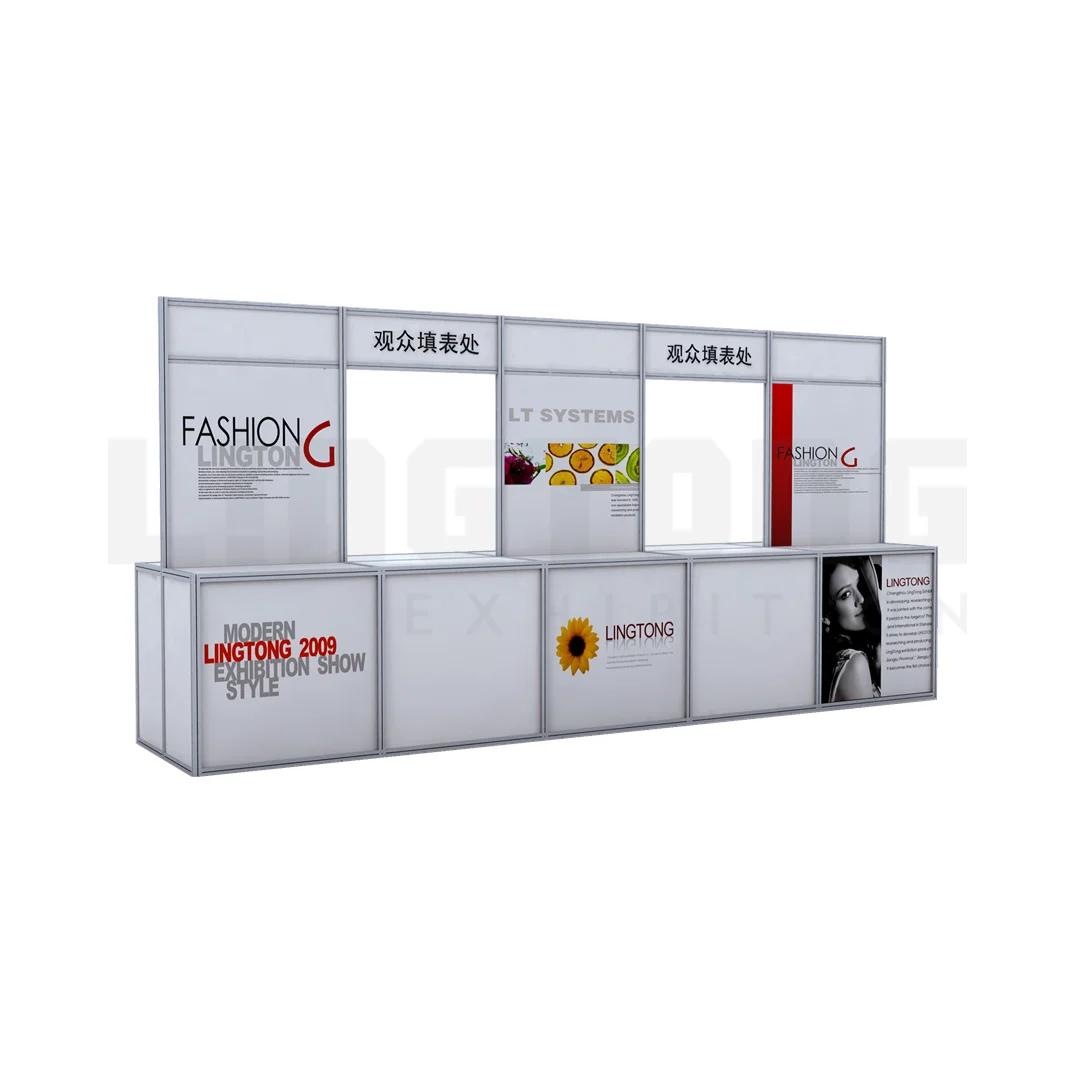 Простая настройка флаг-перо для выставочных событий стойки регистрации торговой выставки