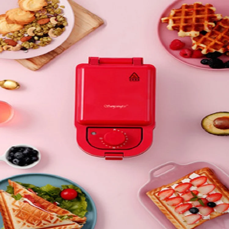 OEM Multi-functional Automatic Low Wattage Electric Appliances Sandwich Maker Waffle For Making Breakfast