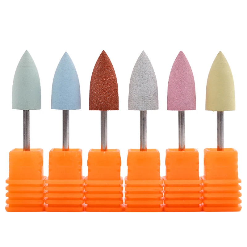 Jimdoa Nail Electric File Bit Professional Rubber Nail Drill Bit