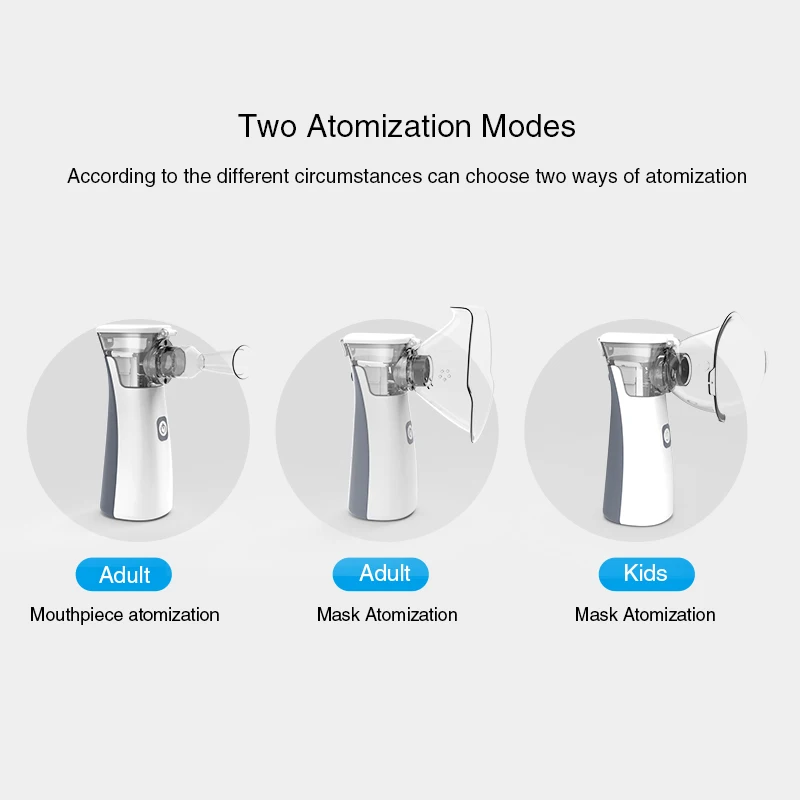 
N2 Portable Handheld nebulizer Household respiratory tract Humidifier Inhaler nebulizer Emergency Medical Devices 